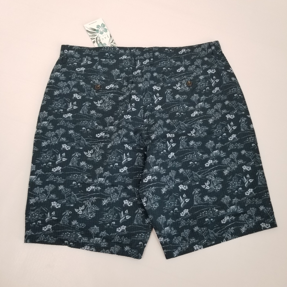 Jachs Seersucker Summer Weight Cotton  Shorts Size 32 NWT - Picture 2 of 4